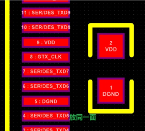 图5 — 去耦电容的最优布局